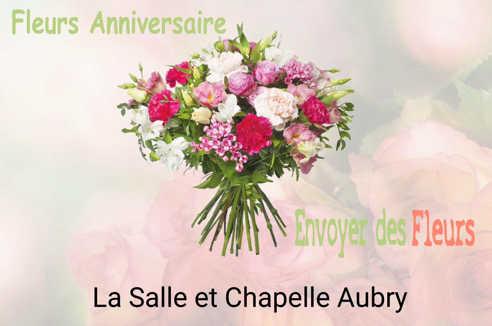 Bouquet de fleurs d’anniversaire livré à La Salle-et-Chapelle-Aubry