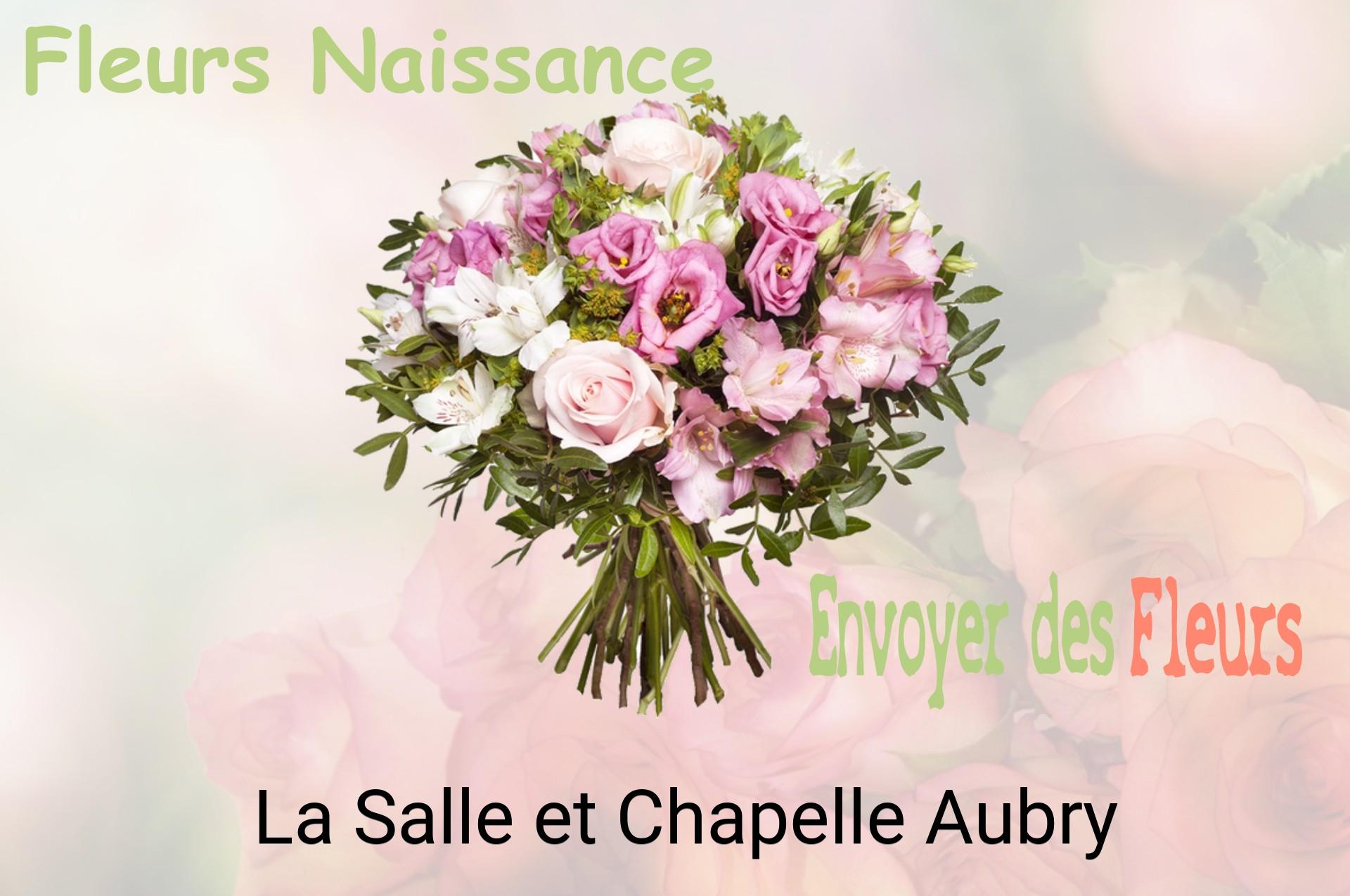 Bouquet de fleurs de naissance livré à La Salle-et-Chapelle-Aubry