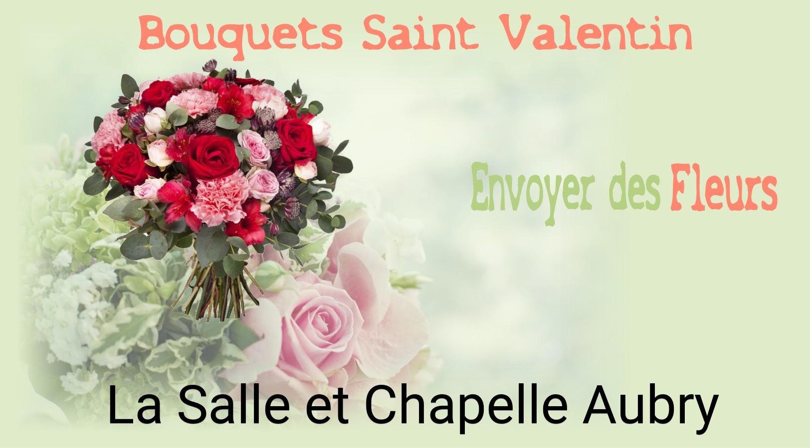 Roses de Saint-Valentin livrées à La Salle-et-Chapelle-Aubry
